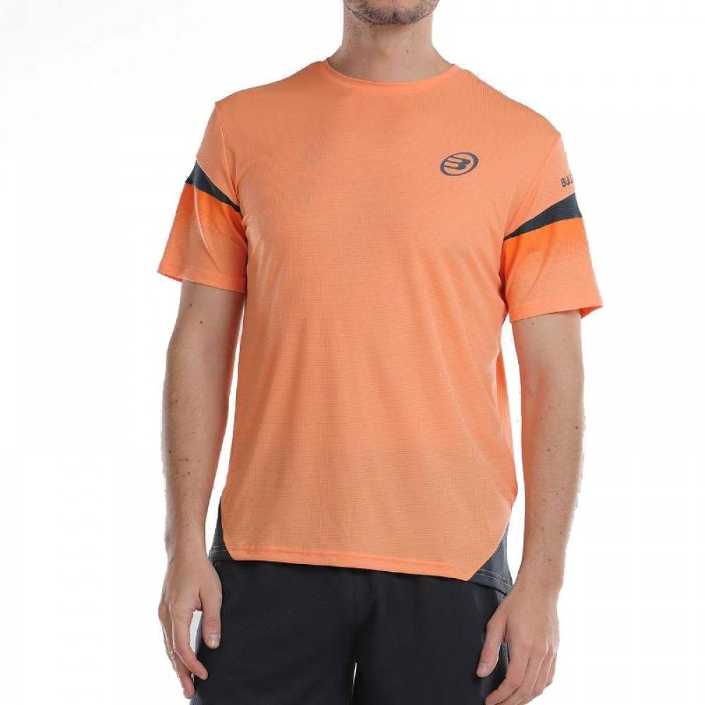 Camiseta Bullpadel Aguzo Naranja - Barata Oferta Outlet