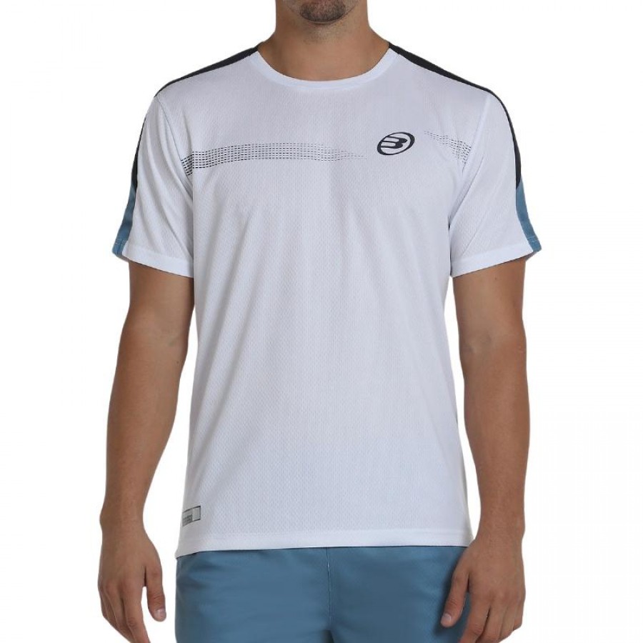 Camiseta Bullpadel Caldel Blanco