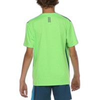 Camiseta Bullpadel Caucasi Verde Fluor Junior