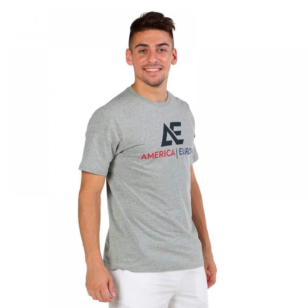 Camiseta Bullpadel Hacari Gris Medio Vigore - Barata Oferta Outlet