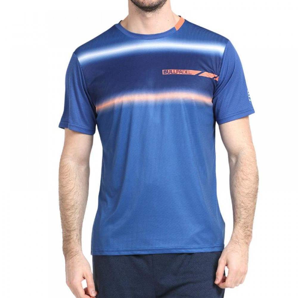 T-Shirt Bullpadel Lacar Azul Profundo