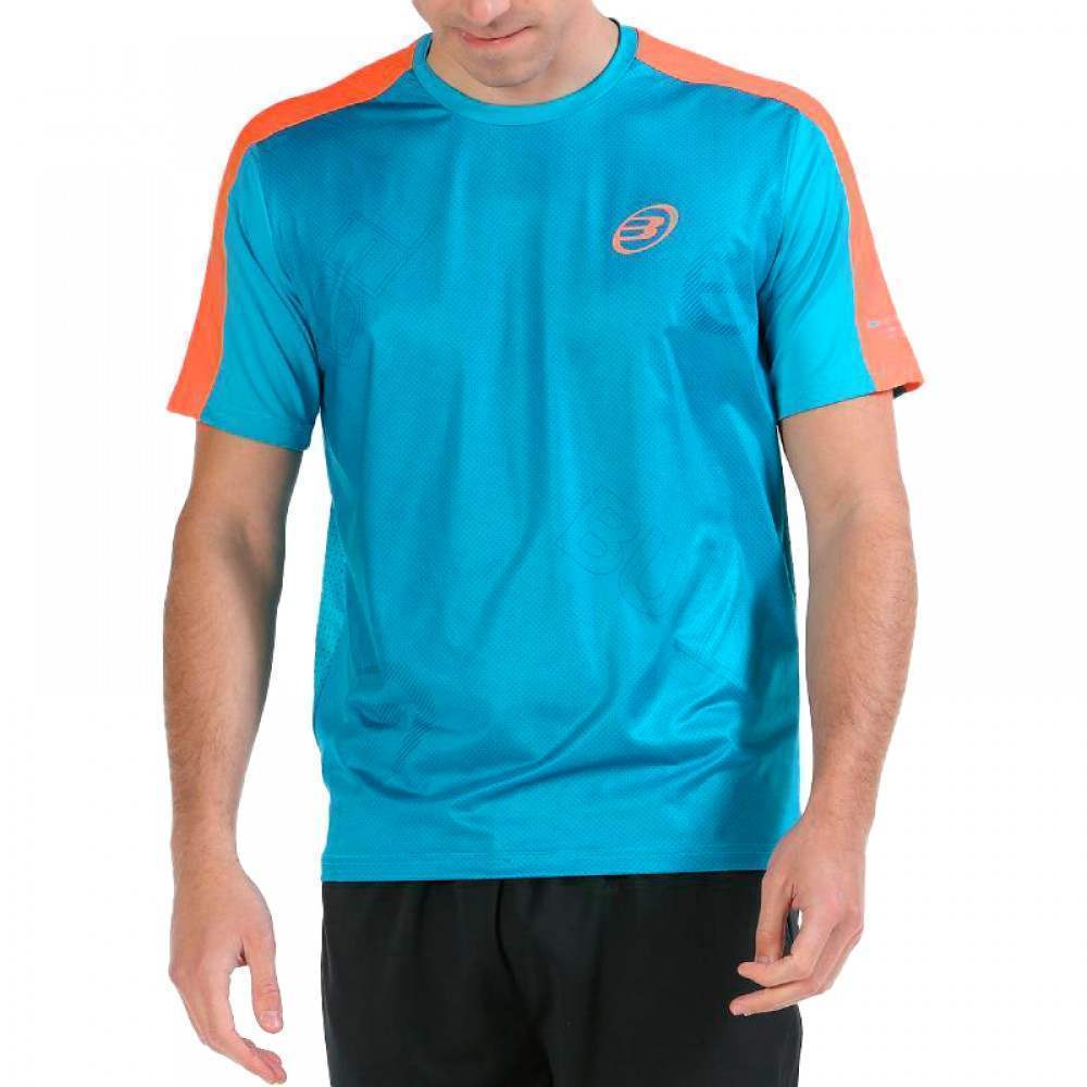 Camiseta Bullpadel Mitad Turquesa - Barata Oferta Outlet