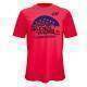 Camiseta Bullpadel Mundial Menores Rosa Fluor Junior - Barata Oferta Outlet