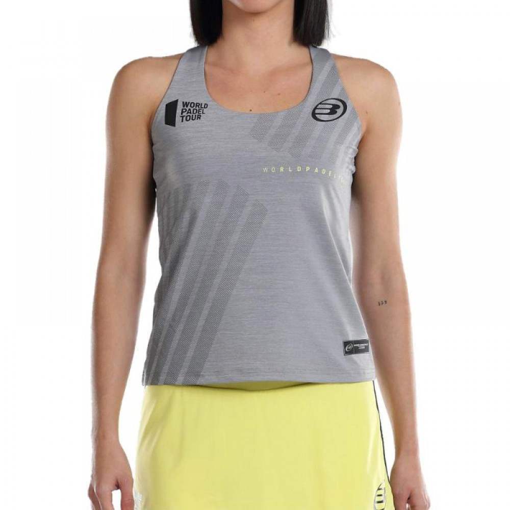 Camiseta Bullpadel WPT Llave Gris Medio Vigore - Barata Oferta Outlet