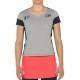 Camiseta Bullpadel WPT Rollaz Gris Medio Vigore - Barata Oferta Outlet