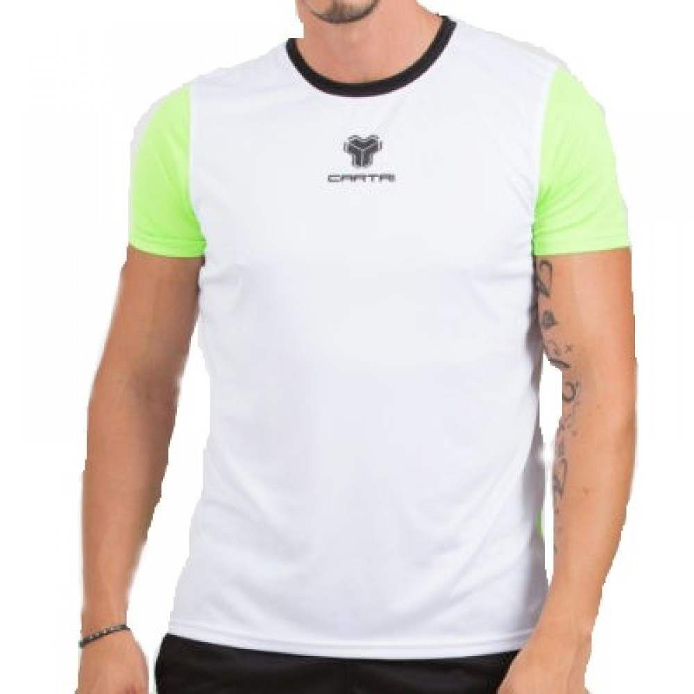 Camiseta Cartri Coach 3.0 Blanco Fluor - Barata Oferta Outlet