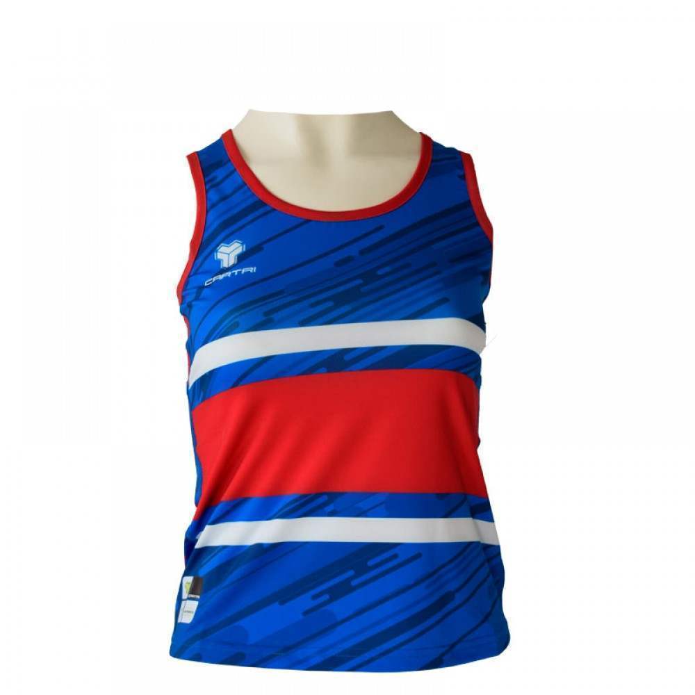 Camiseta Cartri Kelly Azul Junior - Barata Oferta Outlet