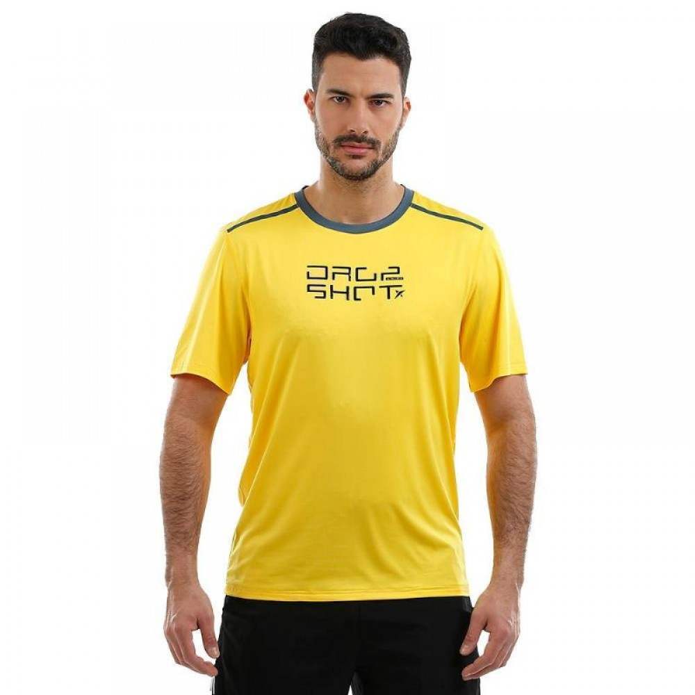 Camiseta Drop Shot Nur Amarillo - Barata Oferta Outlet