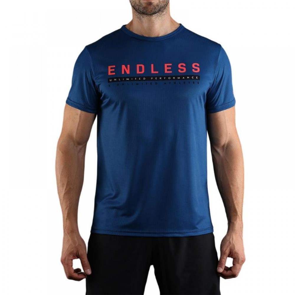 Camiseta Endless Ace Unlimited Azul - Barata Oferta Outlet