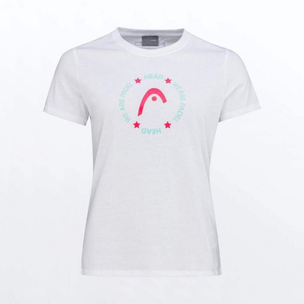 Camiseta Head Button Blanco Mujer - Barata Oferta Outlet