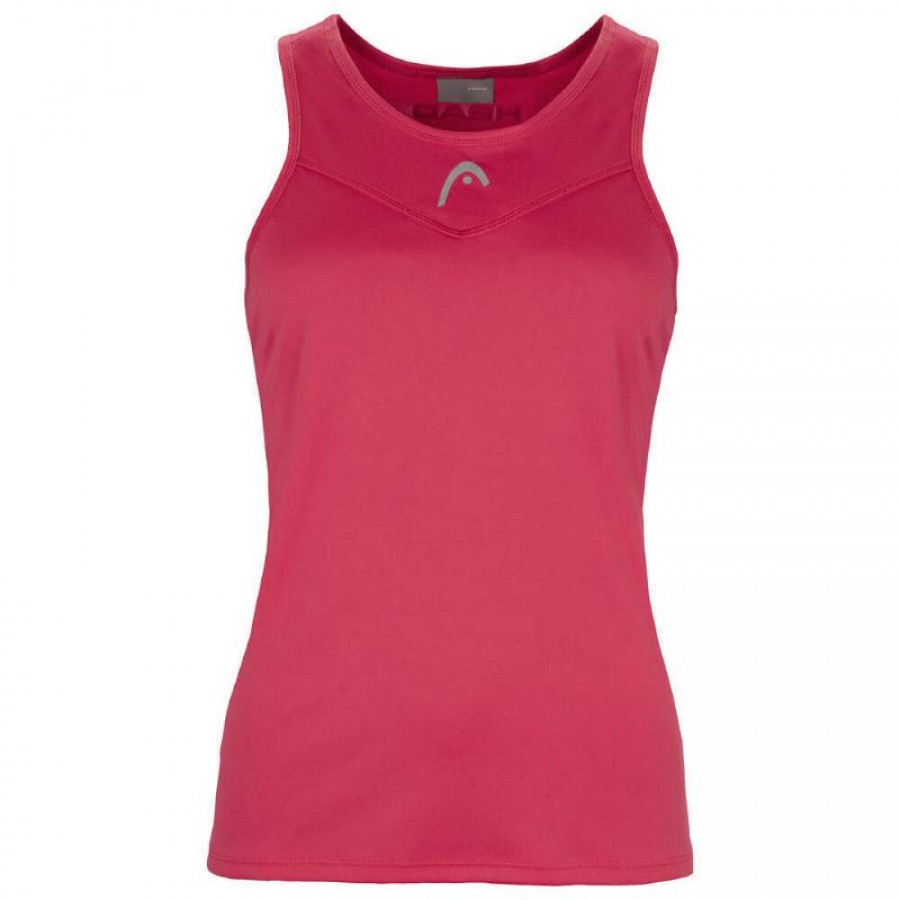 Camiseta Head Easy Court Magenta Mujer