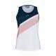 Camiseta Head Performance Estampado Blanco Rosa - Barata Oferta Outlet