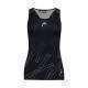 Camiseta Head Play Print Padel Negro Mujer - Barata Oferta Outlet