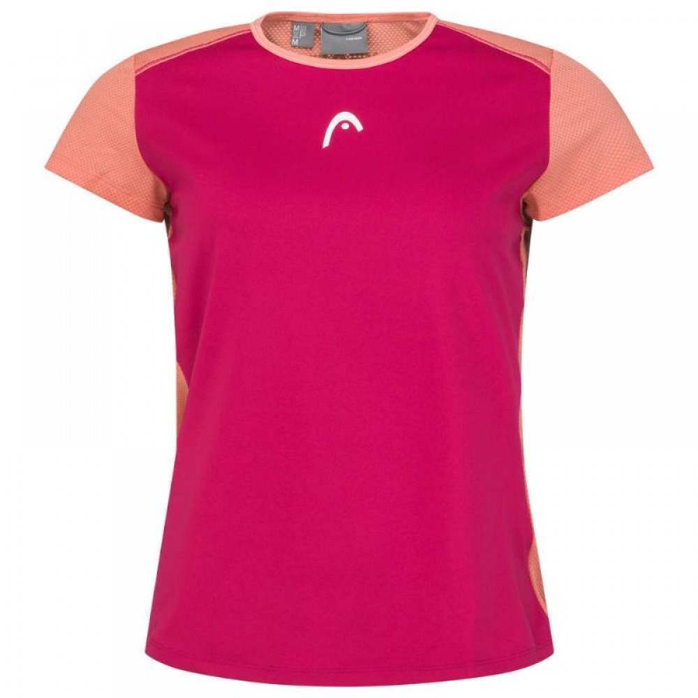 Camiseta Head Tie- Break Mora Mujer - Barata Oferta Outlet