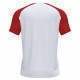 Camiseta Joma Academy IV Branco Vermelho