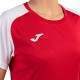 Camiseta Feminina Joma Academy IV Vermelho Branco