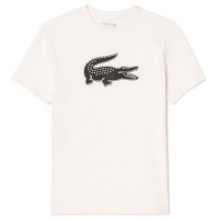 Camiseta Lacoste Sport Blanco Negro