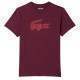 T-Shirt Lacoste Sport Borgonha