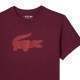 T-Shirt Lacoste Sport Borgonha