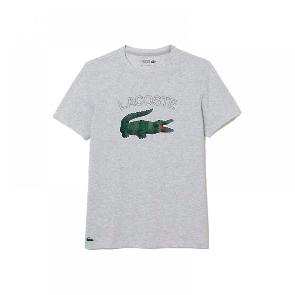 Camiseta Lacoste Sport Gris Vigor