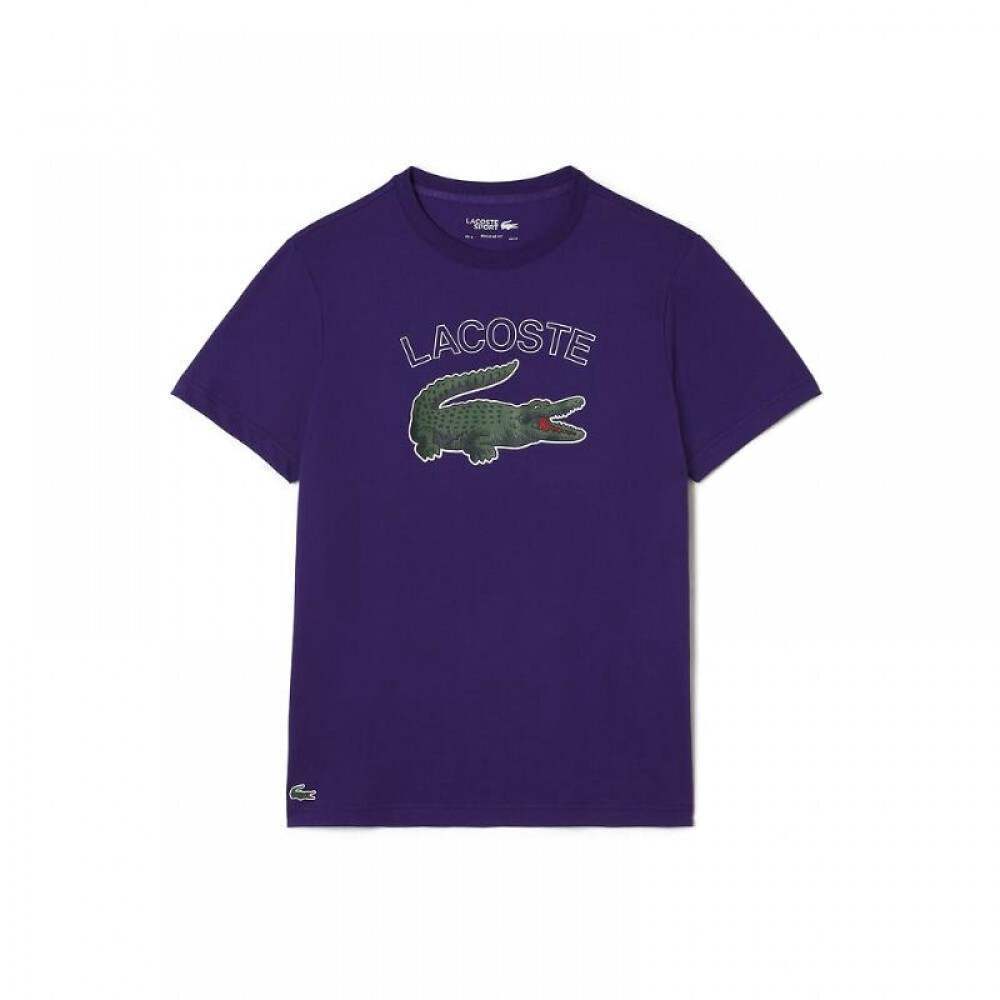 Camiseta Lacoste Sport Morado - Barata Oferta Outlet