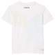 Lacoste Sport Regular Fit T-Shirt Sem Costura Branco Verde