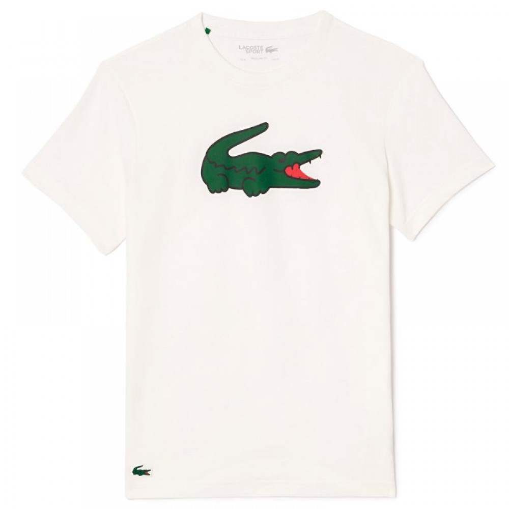 Lacoste Ultra Dry White T-Shirt