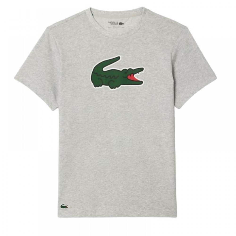 T-Shirt Lacoste Ultra Dry Cinza