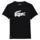 Lacoste Ultra Dry T-Shirt Black White