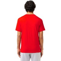 Camiseta Lacoste Ultra Dry Rojo