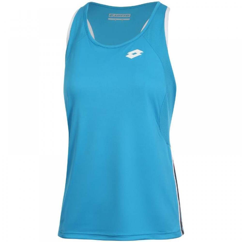 Camiseta Lotto Squadra II Azul Bay Mujer - Barata Oferta Outlet