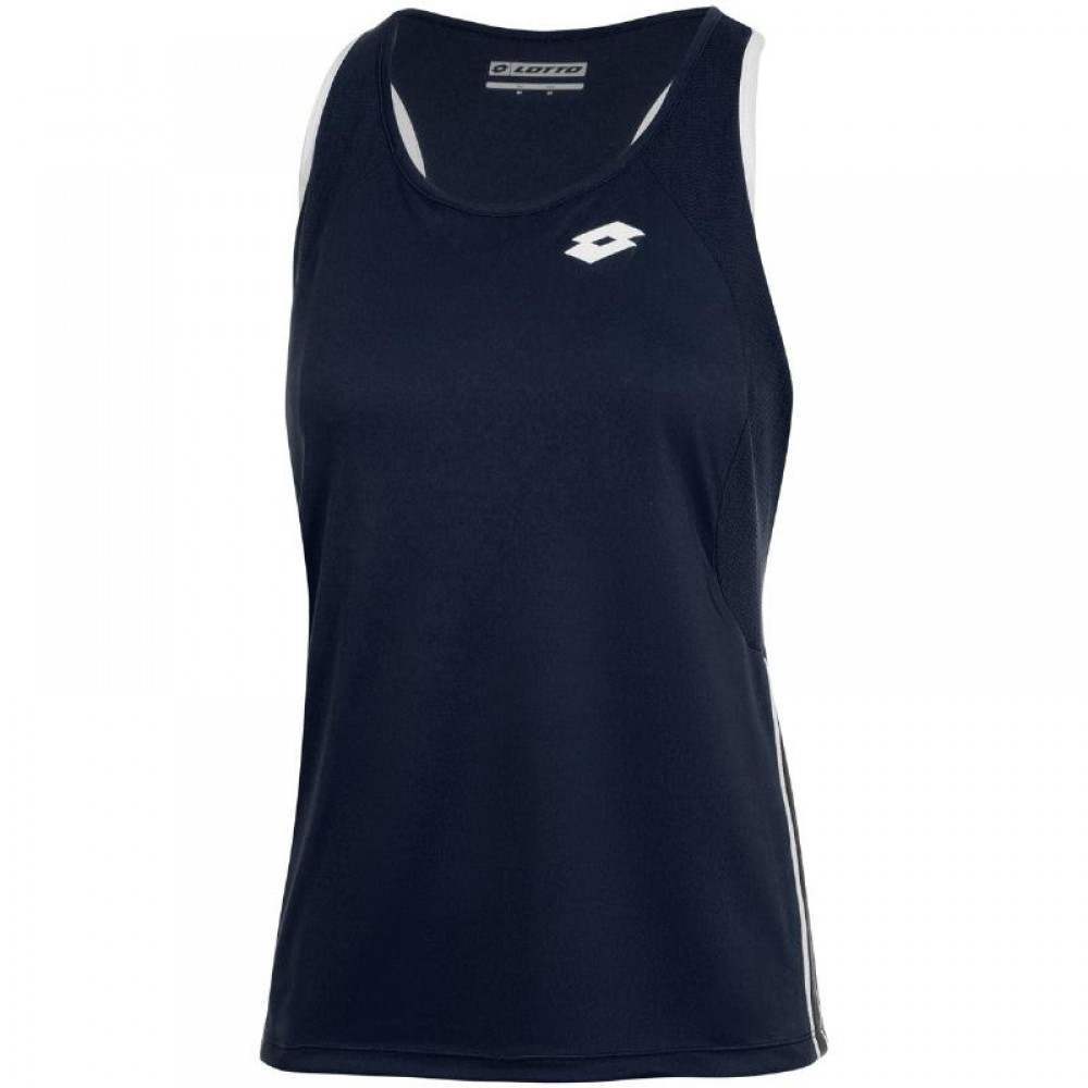 Camiseta Lotto Squadra II Azul Marino Mujer - Barata Oferta Outlet