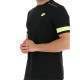 Camiseta Lotto Superrapida V Negro Amarillo Fluor - Barata Oferta Outlet