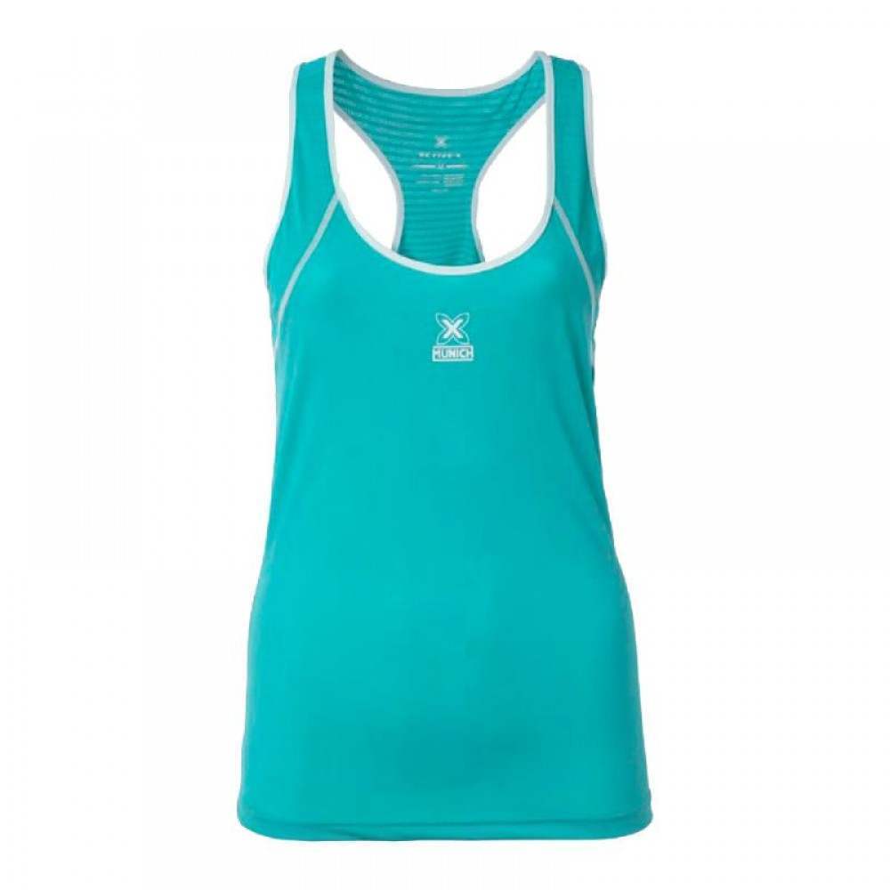 Camiseta Munich Atomik Azul Mujer - Barata Oferta Outlet