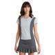 Camiseta Nox Pro Regular Gris Claro Mujer - Barata Oferta Outlet