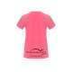 Camiseta PadelPoint Torneio Rosa Fluor Mujer