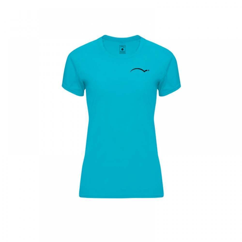 Camiseta Feminina Turquesa do Torneio PadelPoint