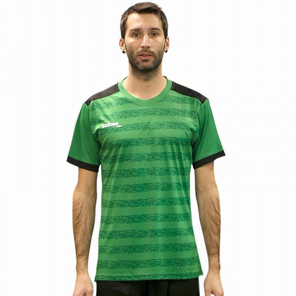 Camiseta Softee Leader Verde Negro - Barata Oferta Outlet