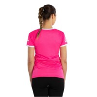 T-shirt Softee Tipex Fuchsia Fluor Blanc Femme