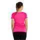 Camiseta Feminina Softee Tipex Fuchsia Fluor Branca