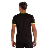 Camiseta Softee Tipex Negro Amarillo Fluor