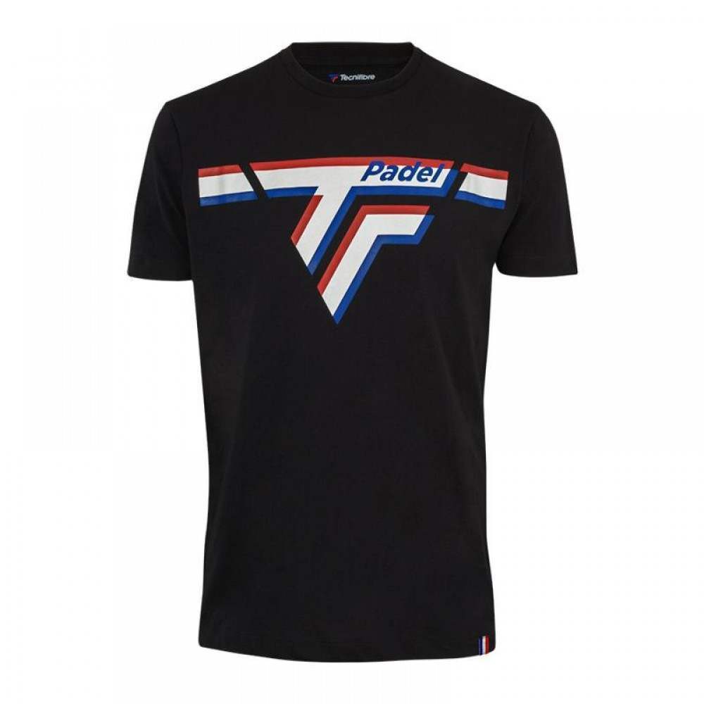 Camiseta Tecnifibre Padel Preto