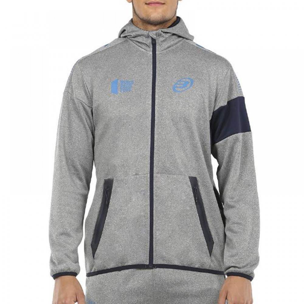 Chaqueta Bullpadel WPT Vijes Gris Medio Vigore - Barata Oferta Outlet