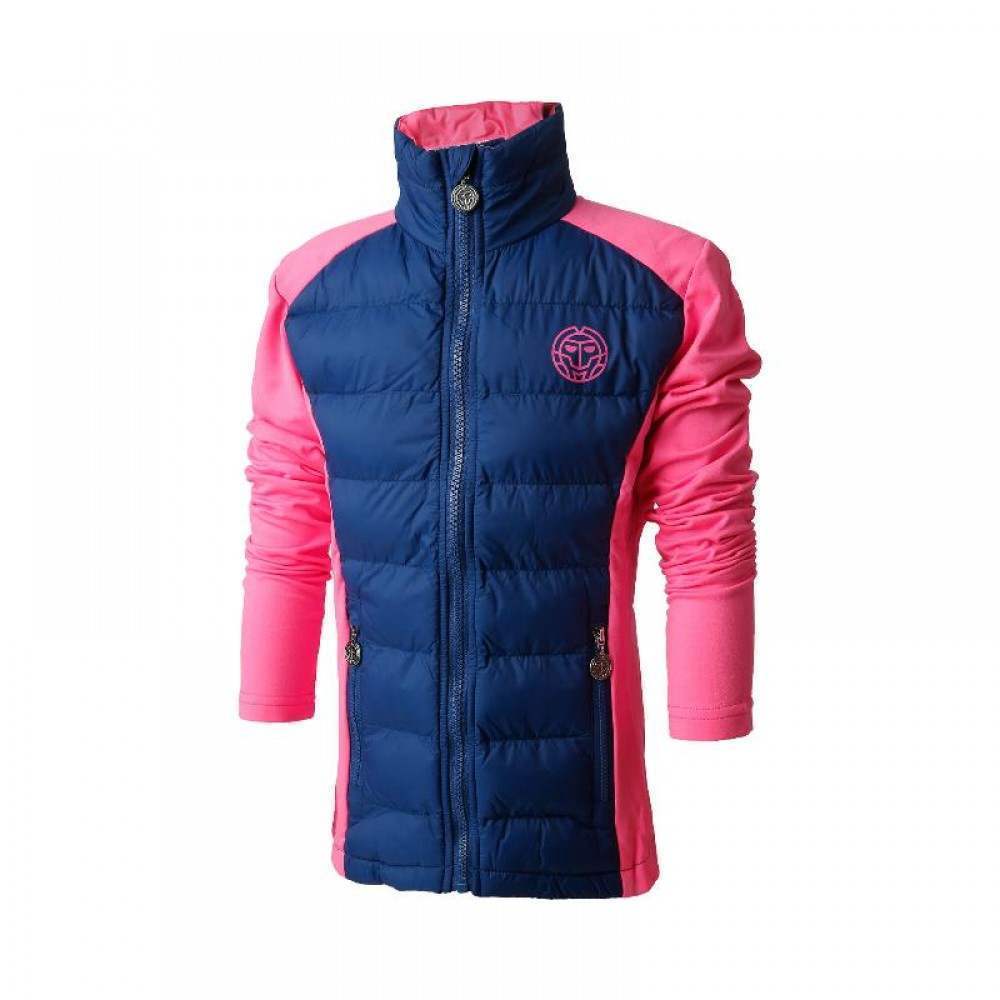 Chaqueta Down Bidi Badu Suza Azul Oscuro Rosa Junior - Barata Oferta Outlet