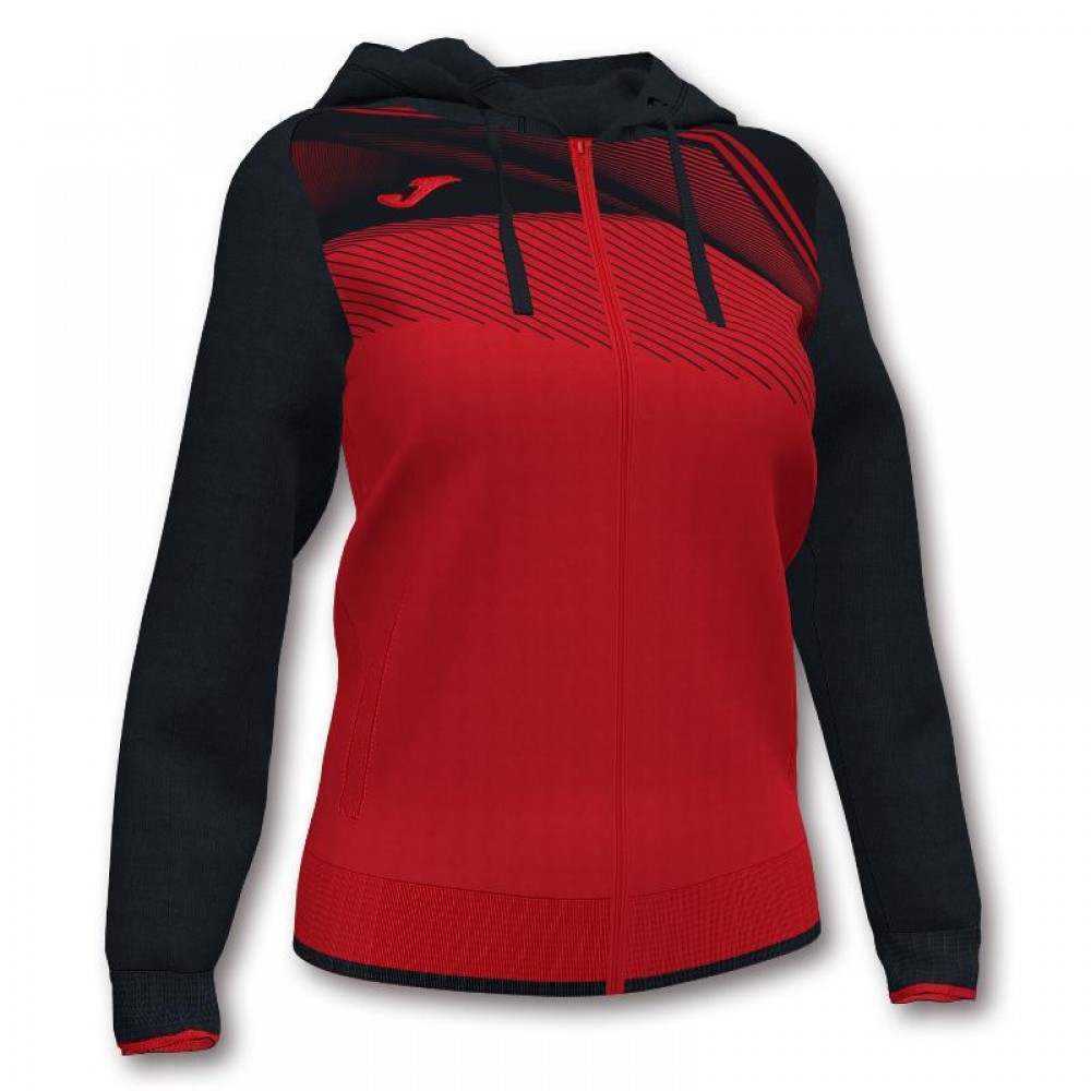 Chaqueta Joma Supernova II Rojo Negro Mujer - Barata Oferta Outlet