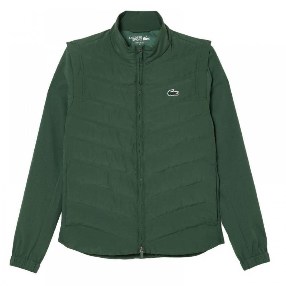 Jaqueta Lacoste Sport Green para Mulheres