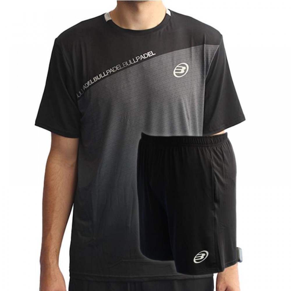 Conjunto Bullpadel Summit Performance Preto