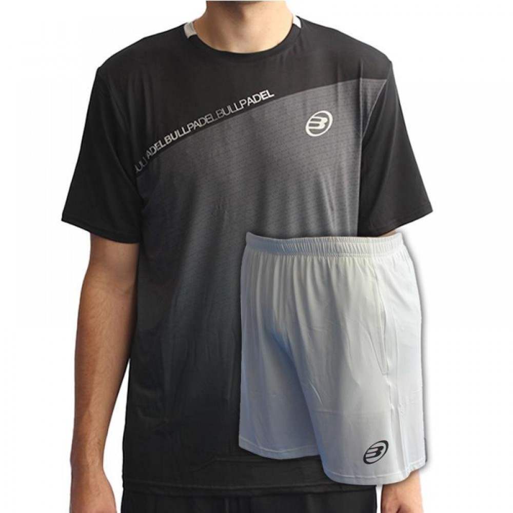 Conjunto Bullpadel Summit Performance Preto Branco