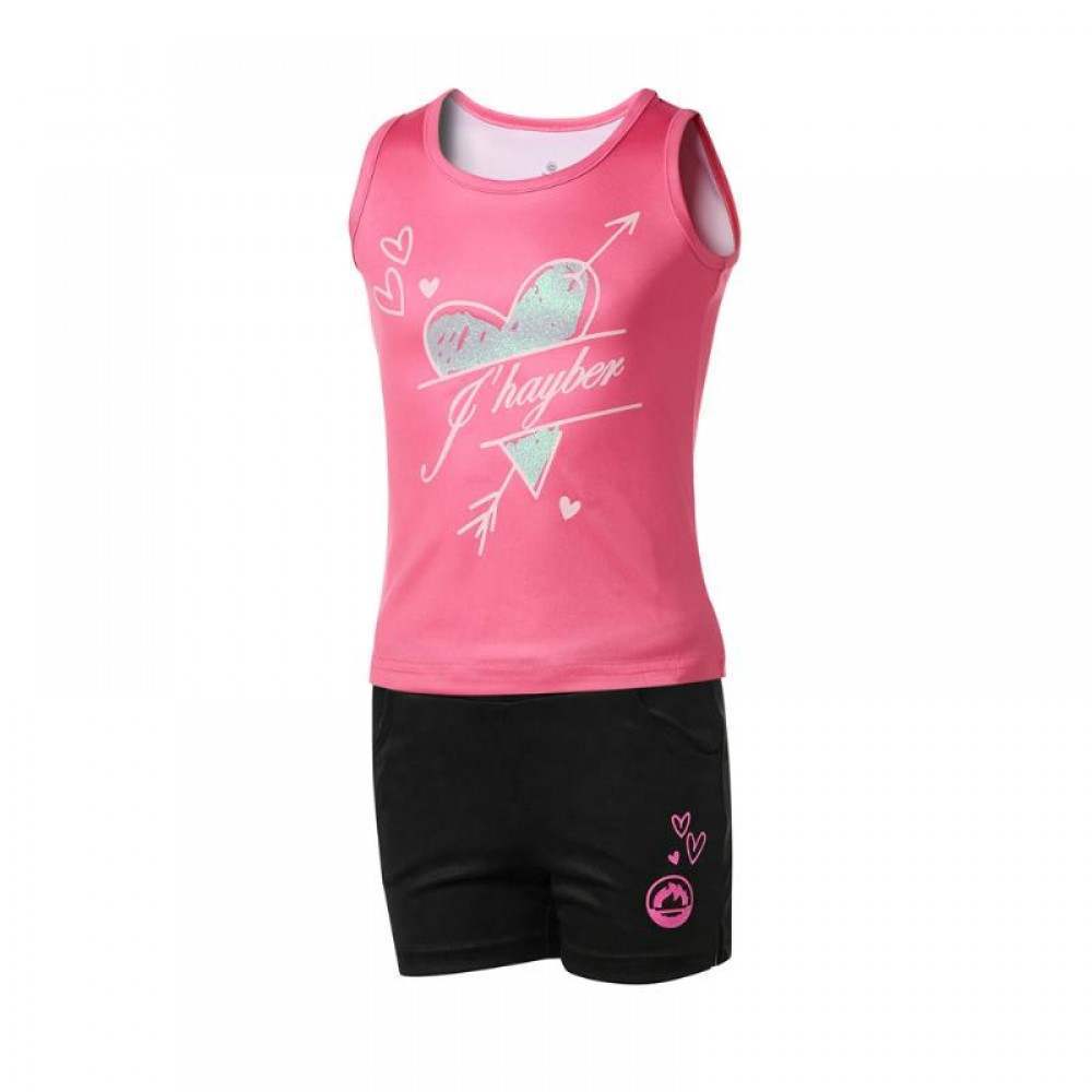 Conjunto JHayber Cuore Rosa Junior - Barata Oferta Outlet