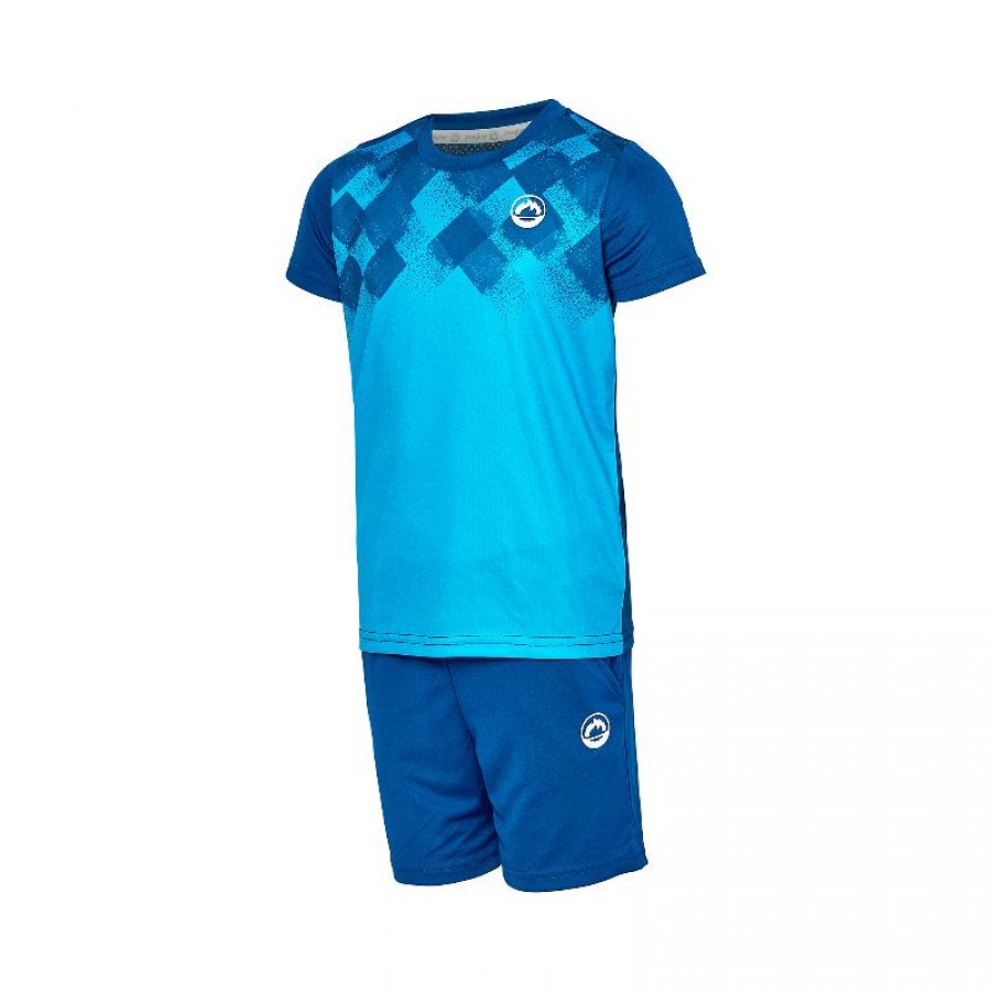 Conjunto JHayber Stamp Azul Junior